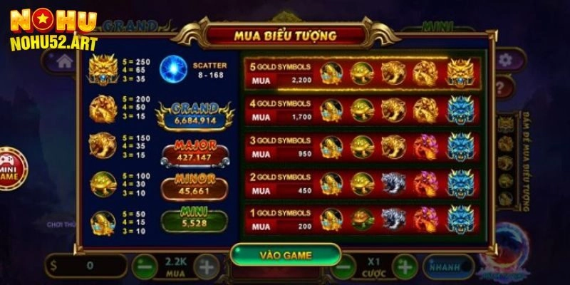Nổ Hũ Tứ Linh Tại Nohu52 - Cơ Hội Trúng Thưởng Lớn